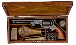 Cased 1851 Colt Navy Early 3rd Model 