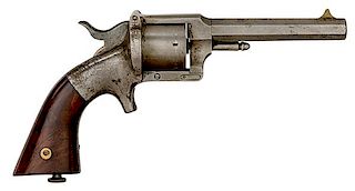 Pond Civil War Revolver Inscribed to Lt. E. Hooker, USN 