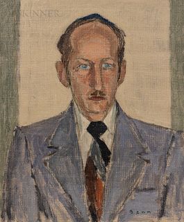 Ben Benn (American, 1884-1983) Portrait of a Man