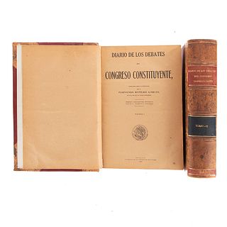 Romero García, Fernando. Diario de los Debates del Congreso Constituyente. México, 1922 / 1917. Tomos I - II. Piezas: 2.