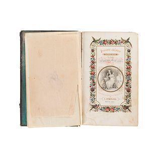 Cumplido, Ignacio (Editor). Presente Amistoso Dedicado a las Señoritas Mexicanas. México: I. Cumplido, 1847. 7 láminas.
