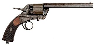 Pattern 1853 Webley Longspur 2nd Model Revolver Possible Confederate Use 
