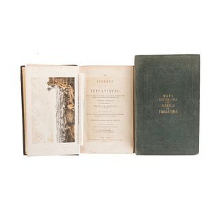 Barnard, J. G.- Williams, John Jay. The Isthmus of Tehuantepec. New York: D. Appleton & Company, 1852. Texto y mapas. 1a edición.Pzs: 2