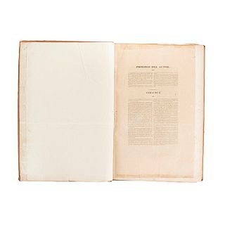Nebel,Carl. Colección d Litografías: Tipos, Vistas, Vestigios Prehispánicos. México, ca. 1850. 39 láms. basadas en "Voyage Pittoresque"