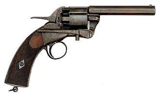 P-1853 Webley Second Model Long Spur Percussion Revolver 
