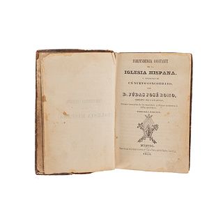 Romo, Judas José. Independencia Constante de la Iglesia Hispana y Necesidad de un Nuevo Concordato. México, 1844. 3a edición.
