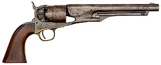 US Civil War Model 1860 Colt Army Revolver W/Doc 