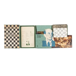 Rojo, Vicente - Paz, Octavio - Duchamp, Marcel. Libro Maleta. México: Ediciones Era, 1968. 1a edición. Edición de 3,000 ejemplares.