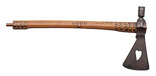 Early 19th Century Tomahawk Peace Pipe  