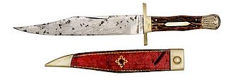 Sheffield Bowie Knife by Lingard  
