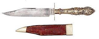English Bowie Knife by Manson 