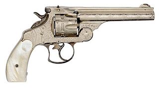Rare Engraved Smith & Wesson Double-Action Revolver 