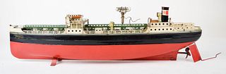 Fleischmann Wind-Up Tin Tanker Boat