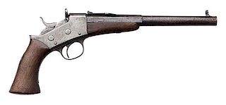 **Remington Model 1901 Rolling Block Pistol 