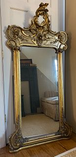 Fine Victorian Rococo Revival Pier Mirror