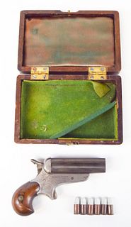 C. Sharps Patent Jan. 25, 1859 Pepperbox Gun