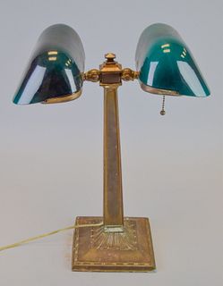 Emeralite Double Student Lamp