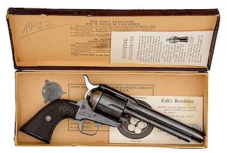 **Colt Single Action Army Revolver in Box 