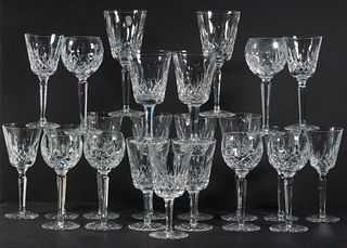 (23) WATERFORD LISMORE GOBLETS