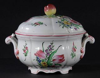 LUNEVILLE FRENCH FAIENCE TUREEN