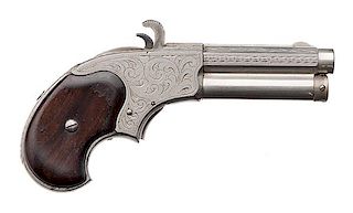 Engraved Remington-Ryder Magazine Pistol 