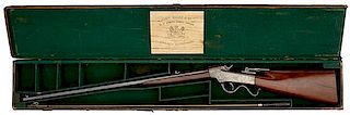 Cased #3 Gallery Ballard Rifle with Special Ordered Stock 