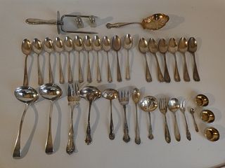 SILVER LOT INCLUDING CARTIER SPOONS