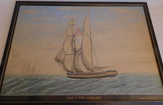 THE LAST WHALER PAINTING 
