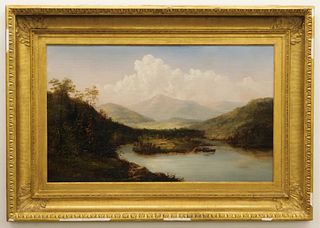 LG Hudson River Impressionist Landscape Painting