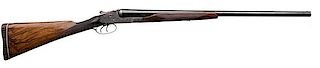 ** W.C. Scott Finely Engraved Side-by-Side Hammerless Shotgun 
