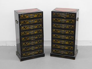 PR Japanese Lacquered Cabinets