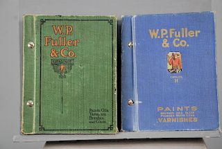 TWO W. B. FULLER PAINT CATALOGS, EARLY 20th C.