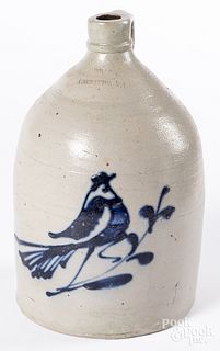 New York stoneware jug, 19th c.