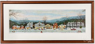 Norman Rockwell signed print