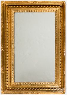 Giltwood mirror, 19th c.