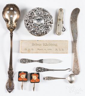 Sterling silver and plate accessories