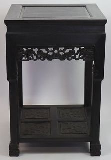 Possibly Chinese Zitan? Square Table.