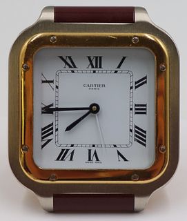 Cartier Santos Desk Clock.