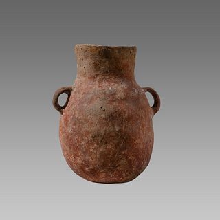 Ancient Holy Land Iron Age Pottery Jar c.1400 BC. 