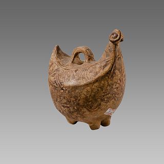 Indus Valley Terracotta Rooster Vessel c.1000-2000 BC.