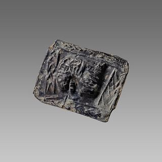 Ancient Anatolian Silver amulet c.3rd millennium BC. 