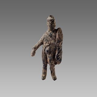 Ancient Roman Bronze Figure Of Hercules c.1st century AD. 