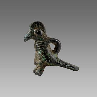 Ancient Islamic Seljuk Bronze Bird c.9th century AD.