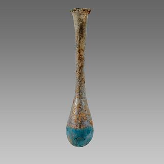 Ancient Roman Glass Bottle c.2nd century AD.