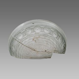 Ancient Hellenistic Cut Glass Bowl fragment c.1st century BC. 