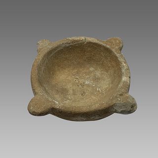 Ancient Roman Ssacrifice marble bowl c.2nd century AD. 