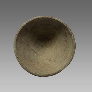 Ancient Mesopotamian Terracotta Incantation Bowl c.5th century AD.