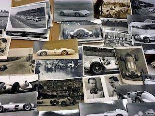 <p>A varied selection of pre and post war photographs, to include two folders of factory press photo