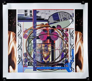 Steve McCallum Digital Color Print - "Below Up" 2002
