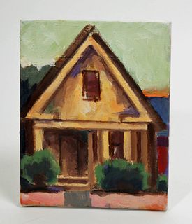 L. Dennis Painting - House 1 (Boulder), 2008